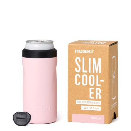Huski Slim Can Cooler Powder Pink