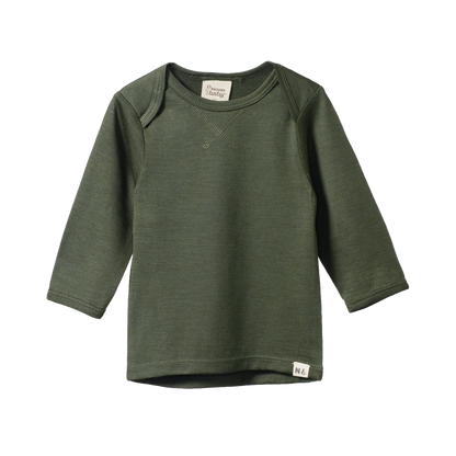 Merino Essential Tee Thyme