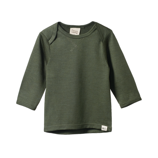 Merino Essential Tee Thyme