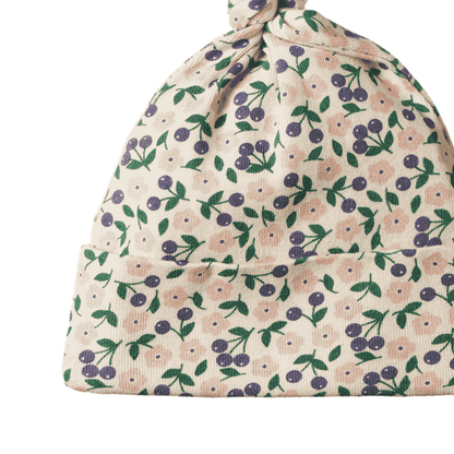 Cotton Knotted Beanie Briarwood