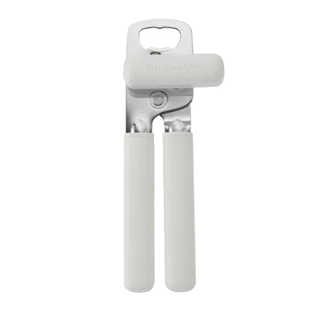 Classic Multifunction Can Opener Porcelain White