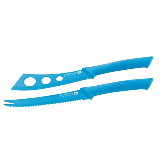 Scanpan Cheese Knife Set Blue