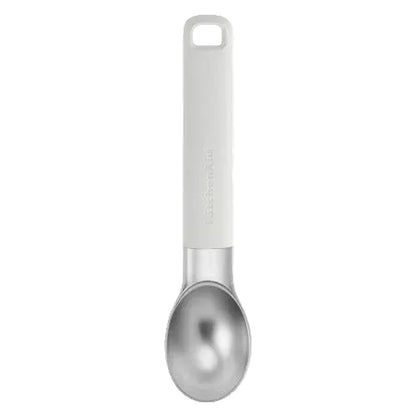 Classic Ice Cream Scoop Porcelain White