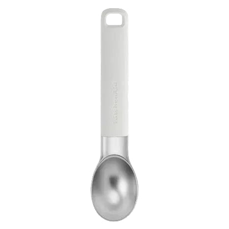 Classic Ice Cream Scoop Porcelain White