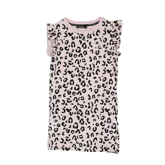Dash Dress Lilac Leopard