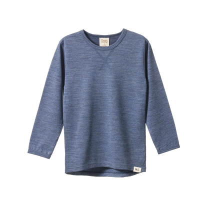 Merino Essential Tee Indigo Marl