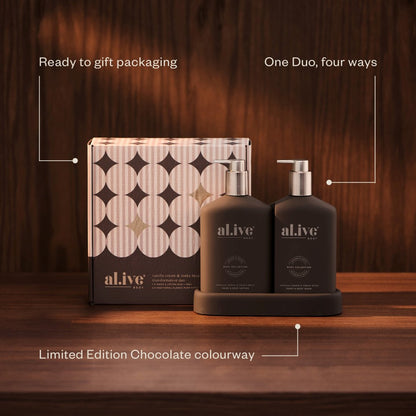 Trans Wash & Lotion Duo Vanilla Cream & Tonka
