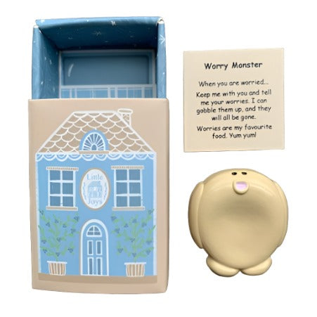 Metal Worry Stone Worry Monster