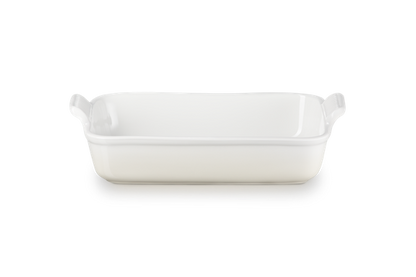 Heritage Rect Dish 26cm Meringue
