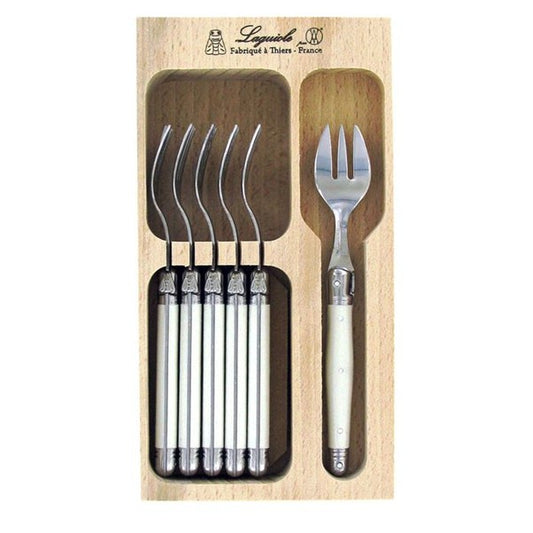 Verdier Cake Forks Set6 White