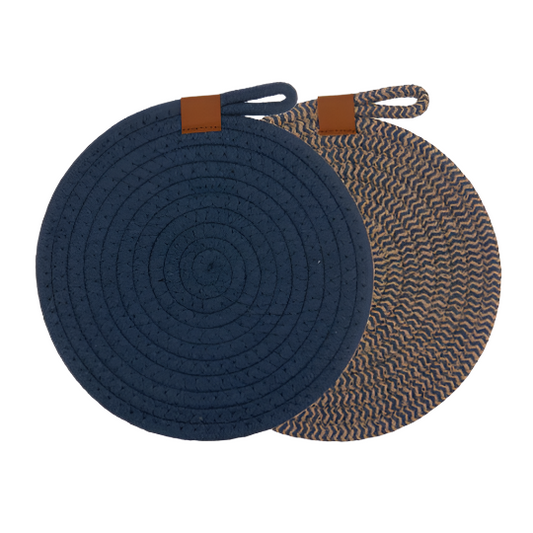 Set2 Trivets Nash Blue