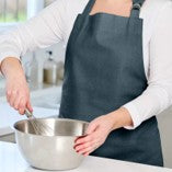Love Apron Ink Blue