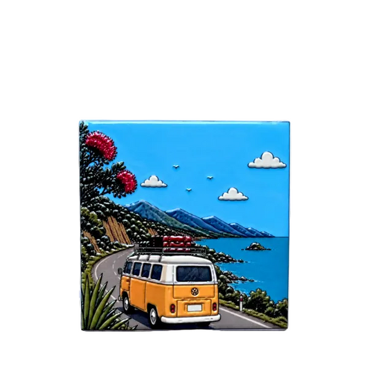 Ceramic Coaster Road Trip