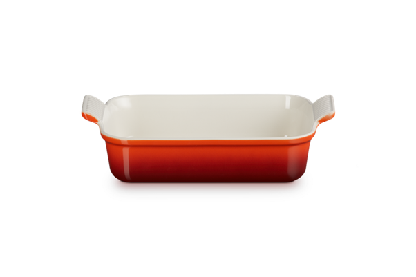 Heritage Rect Dish 26cm Cerise