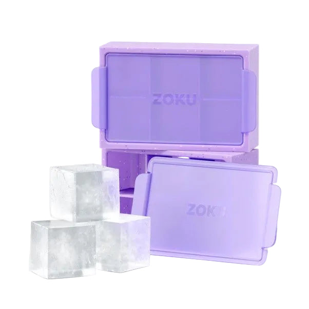 Zoku Jumbo Ice Cube Tray Set2 Purple