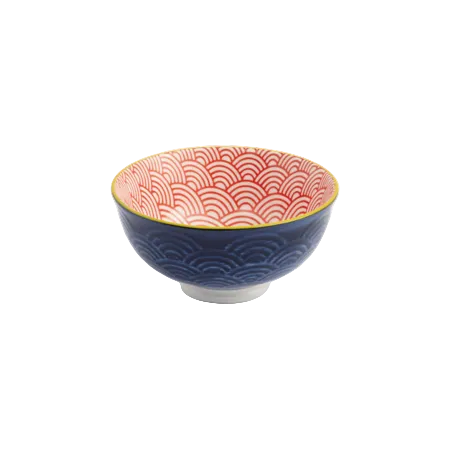 Nibble Bowl Blue Arc