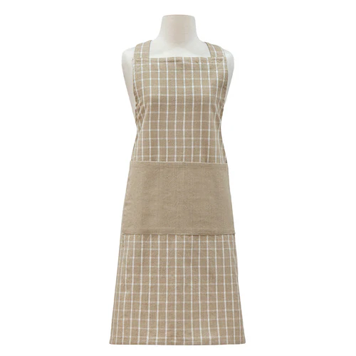 Hemingway Cross Back Apron Taupe