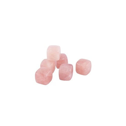 Gin & Wine Stones Set 6 Rose Quartz
