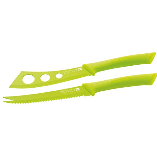 Scanpan Cheese Knife Set Green