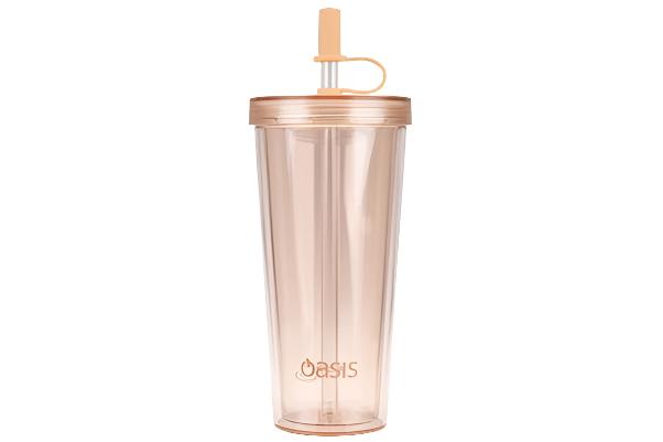 Oasis Insulated Tumbler 520ml Peach