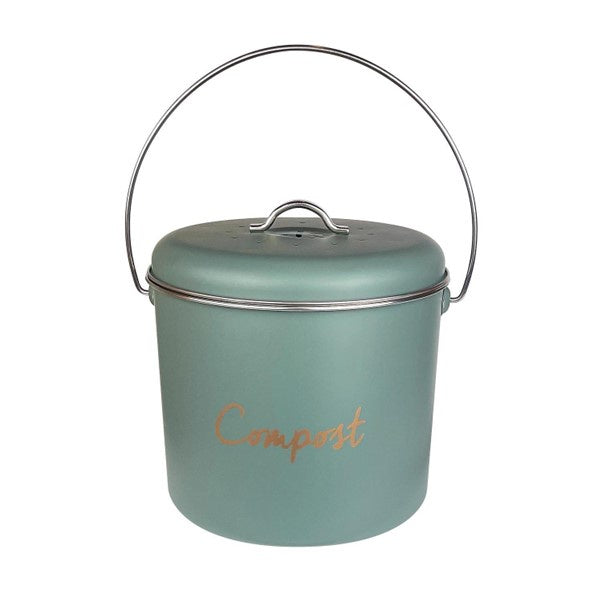 Brenton Green Compost Bin 18x22cm