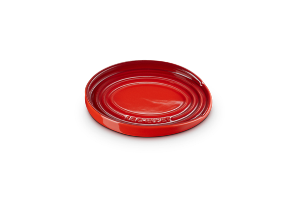 Oval Spoon Rest Cerise