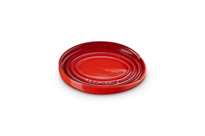 Oval Spoon Rest Cerise