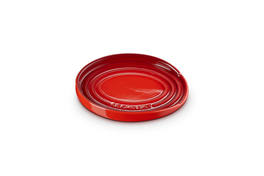 Oval Spoon Rest Cerise