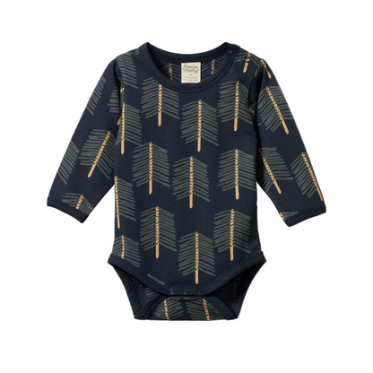 Jersey Long Sleeve  Bodysuit Bramblewood