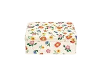 Poppies & Pinks Deep Rect Tin