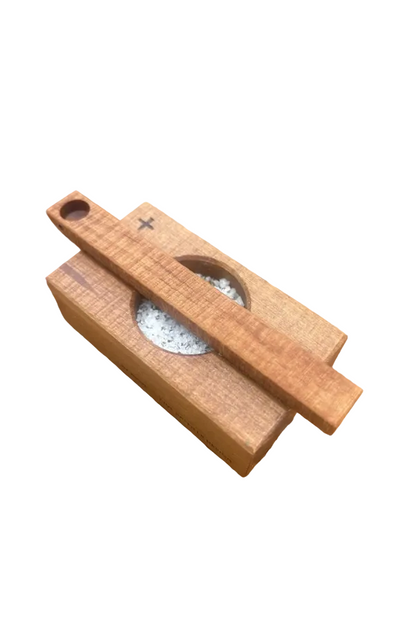 Salt Dish w Stick Natural