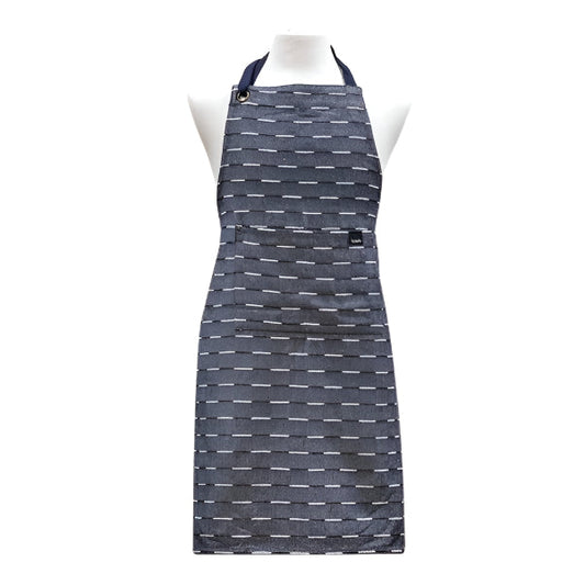 Eco Recycled Dash Navy Apron