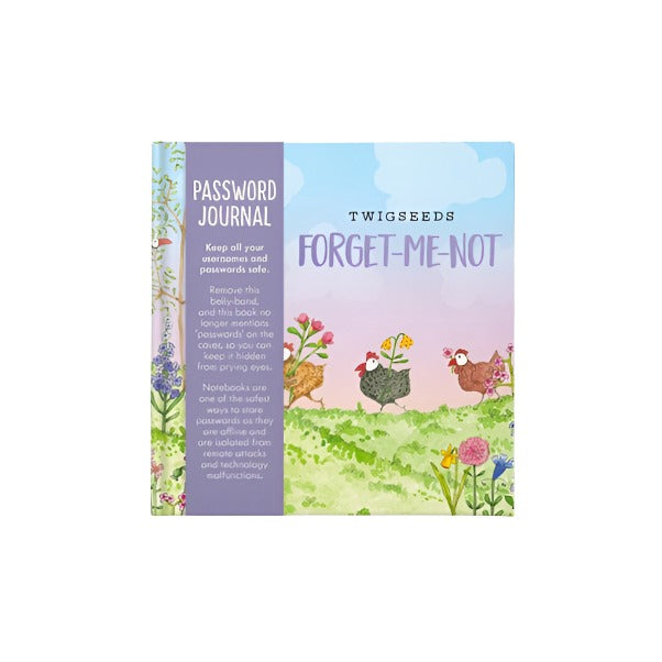 Forget-Me-Not Password Journal