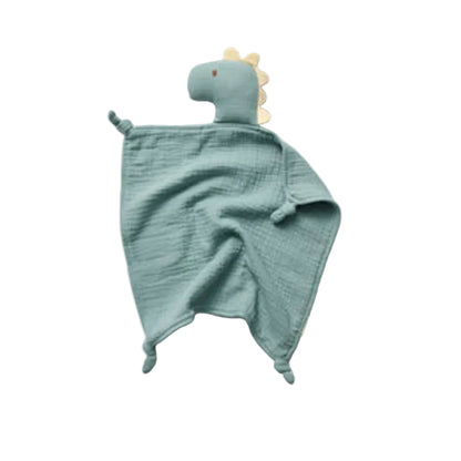 Dinosaur Lovey Organic Muslin