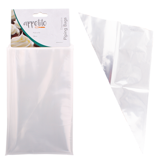 38cm Disposable Piping Bags s/6