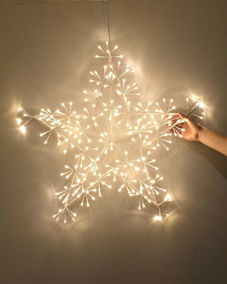 Big Light Up White Star