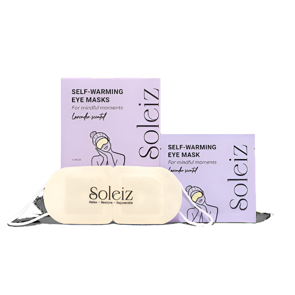 Self Warming Eye Mask 5pk Lavender