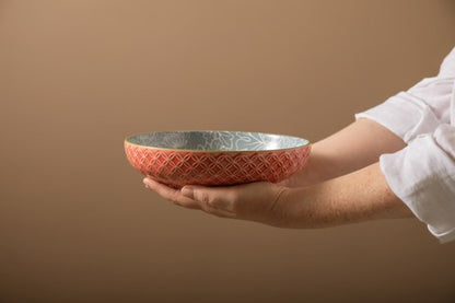 Coupe Bowl 21cm Geometric Leaf