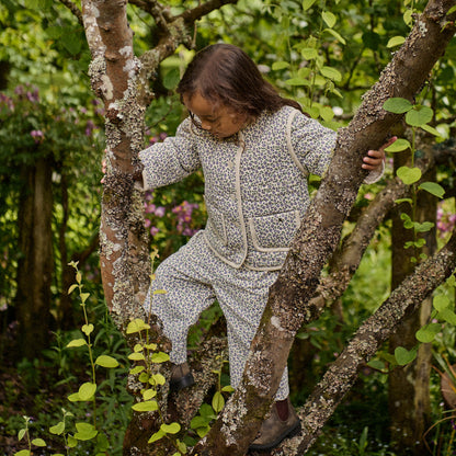 Edith Jacket Quilted Briarwood Heron