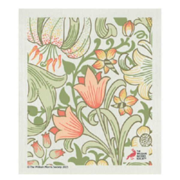 WM Swedish Dish Cloth Golden Lily