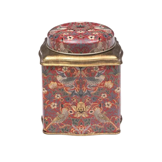 Strawberry Thief Wavy Dome Caddy Tin
