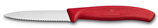 Victorinox Paring 8cm Wavy Red