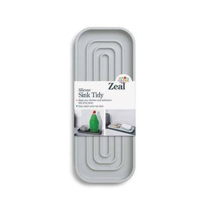 Silicone Sink Tidy French Blue