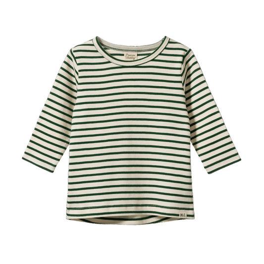 Long Sleeve River Tee Eden Sailor Stripe