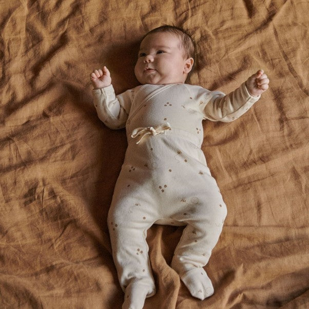 Footed Rompers Bumble Bee
