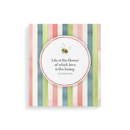 Bee Pocket Note Stripes