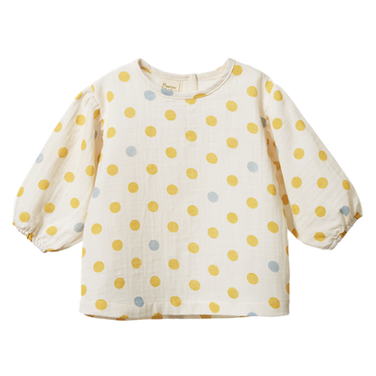 Elodie Blouse Summer Polka Dot