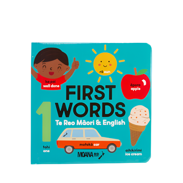 Board Book - First Words Te Reo Maori & English