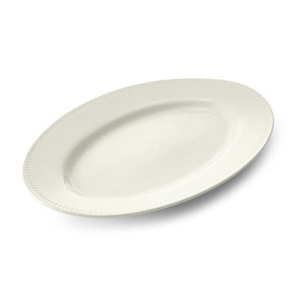 Mikasa Cranborne Serving Platter Oval Cream