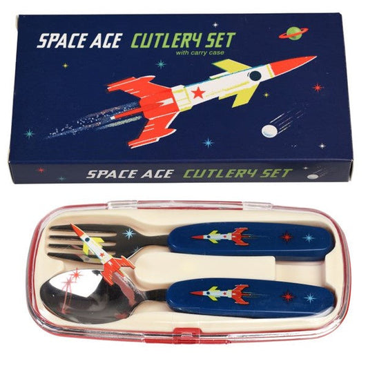 Childrens Cutlery Set - Space Age